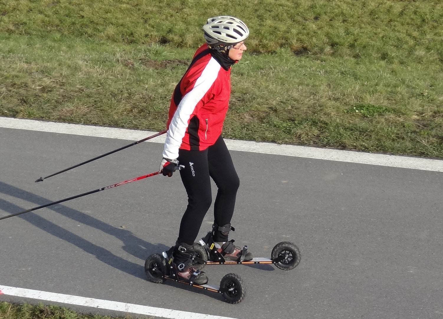 125mm Speed Rad Cross Skate Skiroller Inliner skike Ersatzrad PU-Rolle 5 Zoll 